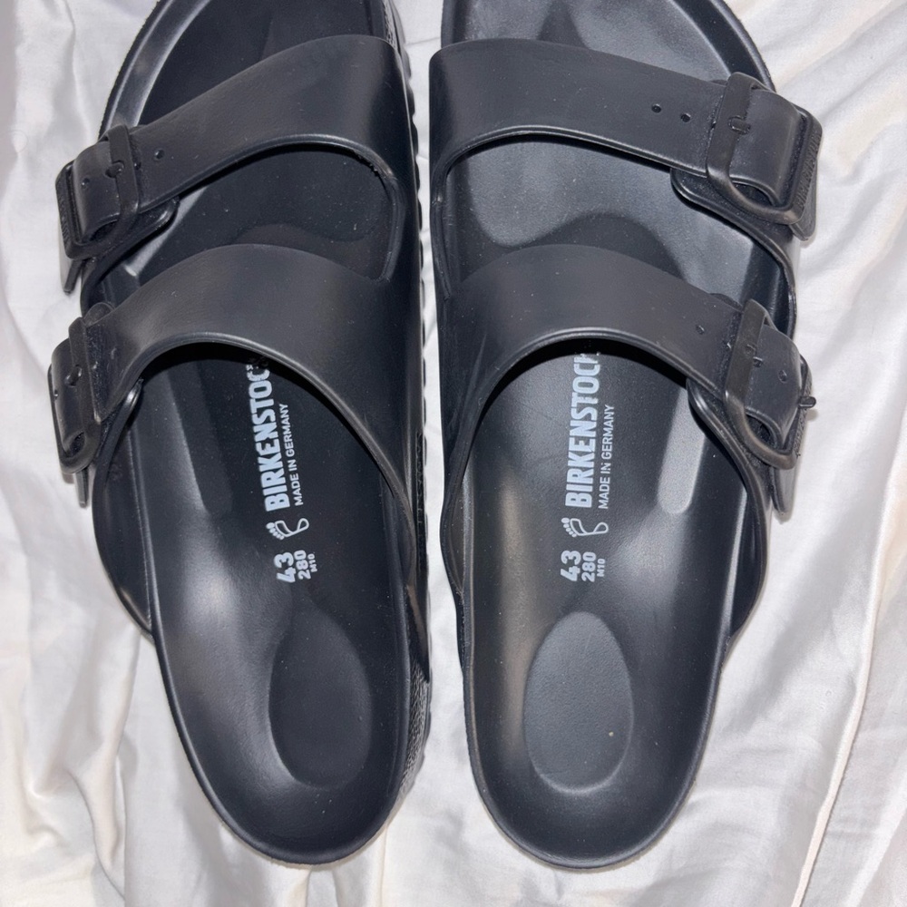 Birkenstock Dark Slide Sandals men 10 NWT - Picture 5 of 5